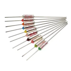 Fusible thermique TF RY basse tension 10A 15A 250V faible capacité de coupure température 65°C-300°C - Product Image 1
