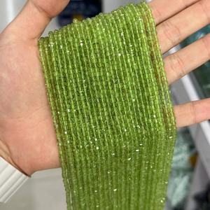 3MMキューブ天然石宝石本キュービックスクエアローズクォーツ小さな石のストランドビーズジュエリー作り装飾アクセサリー - Product Image 5