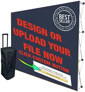 Tragbarer Pop-up-Display-Banner-Ständer für die Messe