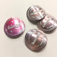 Etiquetas Ecológicas Color Oro Rosa, Etiquetas con Borde de Estrella en Relieve para Brillo Corporal, Pegatinas Metálicas 3D