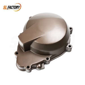 Capuchon de protection en aluminium marron durable pour KAWASAKI ZX6R ZX636 2005-2006, joint de carter de moteur de moto, côté droit - Product Image 2