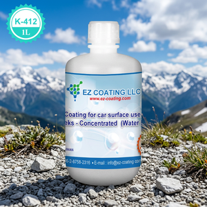 73.EZ Coating LLC K412 Concentré de revêtement céramique pour surface automobile Protection hydrophobe à base d'eau - Product Image 5