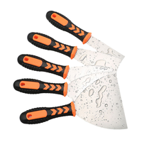 Couteau à enduire flexible Sanfine en acier inoxydable pour cloisons sèches, grattoir mural de construction, outils de peinture et de finition
