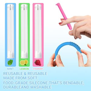 Factory Wholesale Chewable Essential Oil <strong>Breathing</strong> Stick for Anxiety Relief, Fresh <strong>Breath</strong> Oral <strong>Inhaler</strong>, Quit Smoking Aid - Product Image 5