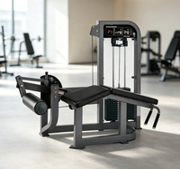 Équipement de fitness professionnel pour salle de sport, presse à jambes assise multifonction à charge par broches en acier, pour entraînement de force et musculation