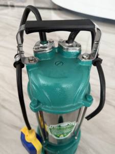 WQステンレス鋼水中下水ポンプ耐腐食性遠心性粘性糞尿汚れ水ポンプ排水処理 - Product Image 5