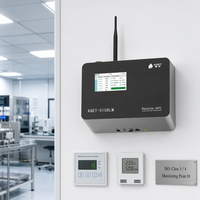 Compteur de particules aériennes laser à distance KQET-5108LM, conforme aux normes ISO 21501-4 et GMP