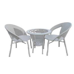 Juego de sillas de mesa de ratán pequeñas <span class=keywords><strong>para</strong></span> balcón, ocio, <span class=keywords><strong>muebles</strong></span> de exterior <span class=keywords><strong>para</strong></span> Villa, patio, mesas de té <span class=keywords><strong>para</strong></span> el hogar de ratán, sillas - Product Image 1