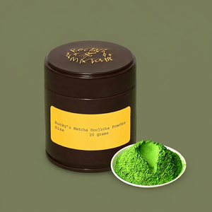 Barattolo in Metallo Opaco da 30g per Matcha con Tappo a Vite, Confezione Alimentare Personalizzata per Caffè, Tè Verde, Spezie - Product Image 1