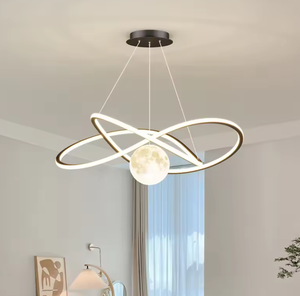 Zèle éclairage nordique salle à manger luminaires suspendus LED lampes suspendues modernes lustres - Product Image 2