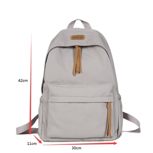 Sacs à dos en toile personnalisables de haute qualité pour étudiantes universitaires – Vente en gros - Product Image 2