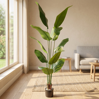 Pflanze Innendekoration Baum Künstliche Realistische Indoor Plam Pflanze für die Heim dekoration