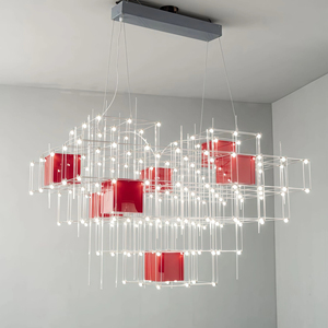 Lustres en cristal <span class=keywords><strong>de</strong></span> luxe, lampes suspendues en verre modernes, éclairage décoratif <span class=keywords><strong>de</strong></span> plafond pour salon, hôtel, luminaires suspendus - Product Image 1