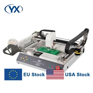 Stock in EU PCB Production Line Pick and Place Machine SMT802A-S With Guide Rail+Built-in Computer