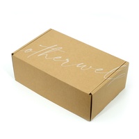 Caja de Cartón Kraft para Empacar Alimentos y Ropa Personalizada, Caja de Cartón Corrugado Colorida, Caja de Envío de Cartón Personalizada