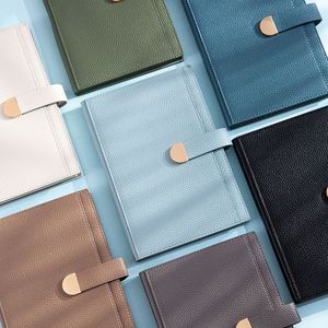 Agenda de Bolsillo Personalizada A5, Tapa Dura, Cuero Suave, Grabado con Letras, Regalo de Papelería para Oficina, Cuaderno Térmico - Product Image 1