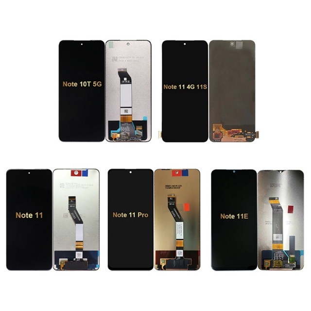 Original Replacement Mobile Phone Display Portable Lcd Screen for Redmi Note 9 4G 5G 10 Pro Max 10T 5G 11E Pro 11T 5G