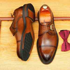 Zapatos Formales de Alta Calidad para Hombre, Zapatos de Vestir de Cuero, Casuales de Negocios, Lujosos, Transpirables, Oxfords para Hombre - Product Image 2