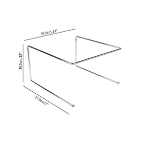 Soporte para <span class=keywords><strong>Pizza</strong></span> <span class=keywords><strong>de</strong></span> Alambre <span class=keywords><strong>de</strong></span> Hierro con Recubrimiento <span class=keywords><strong>de</strong></span> Polvo Termoplástico Personalizado - Product Image 4