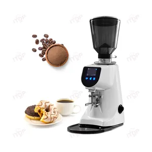 Groothandel Stille Elektrische Espressomolen Beste Platte Braammolen Koffiemachine Tegen Lage Kosten