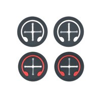 Patch en PVC personnalisé à coudre pour port d'écouteurs, idéal pour sacs à dos et sacs – Vente en gros