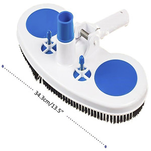 Brosse de nettoyage <span class=keywords><strong>pour</strong></span> <span class=keywords><strong>piscine</strong></span>, tête d'aspirateur, outils de nettoyage courbés, brosse <span class=keywords><strong>pour</strong></span> murs et sols, poils de brosse, <span class=keywords><strong>balai</strong></span>, spa - Product Image 5