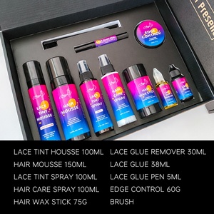 Colle à dentelle imperméable personnalisée, Kits d'installation de perruque, spray de fusion, <span class=keywords><strong>Bonnet</strong></span>, bande de fusion, teinte de dentelle, contrôle des bords de pulvérisation - Product Image 6