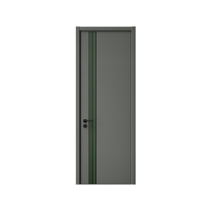 Custom di alta qualità moderna Frameless porta interna della Cina produttore di camera interna a filo porta in legno per Villa camera <span class=keywords><strong>da</strong></span> letto - Product Image 1