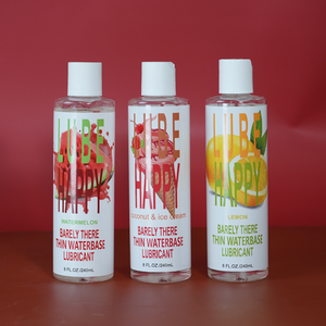 High end özel LOGO etiketi silikon madeni silikon bazlı meyve yağlayıcı lüks kişisel yağlama yağı cinsel jel - Product Image 1