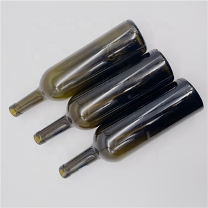 Botellas de vino tinto con <span class=keywords><strong>tapa</strong></span> de corcho, color ámbar y verde transparente, 750ml, venta al por mayor de fábrica - Product Image 5