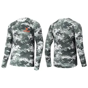 Most Popular Performance Lightweight Hunting Clothes New Fashion Printing Camo Factory Direct Hunting Shirt Supplier