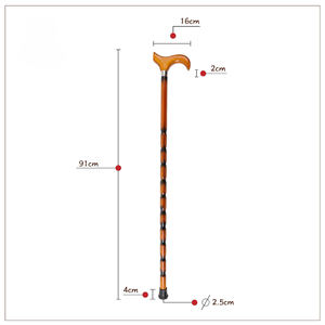 Venta caliente bastones <span class=keywords><strong>de</strong></span> <span class=keywords><strong>madera</strong></span> con patrones tallados a mano <span class=keywords><strong>baratos</strong></span> se utilizan para senderismo al aire libre - Product Image 3