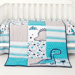 Phim Hoạt Hình Động Vật Khủng Long Rừng Mền Bán Buôn Bé Cậu Bé Cũi Giường Cũi Bộ Đồ Giường Bộ - Product Image 6