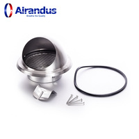 NOUVEAU Capot de ventilation industriel en acier inoxydable HVACR VLB, Capuchons de ventilation, Persiennes, Diffuseur d'air - Économie d'énergie et Anti-corrosion