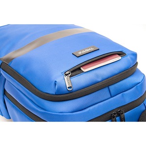 Sac à dos de randonnée, bretelles réglables, unisexe, gris, matière PU, minimaliste, multifonctionnel, léger - Product Image 2