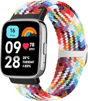 Correa de 20 mm para Garmin Vivoactive 6/Vivoactive 5/Garmin Venu/Venu Sq 2/Forerunner 55/165/645/245 Music correa elástica