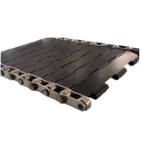 Cintas transportadoras de cadena perforada de acero inoxidable personalizadas para lavado y secado industrial de alimentos, con bisagras para chatarra.