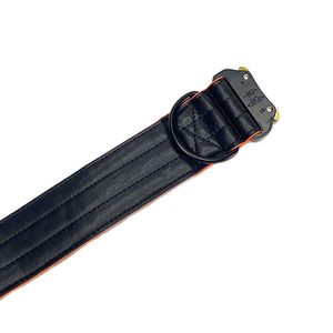 Collare per cani tattico in pelle da <span class=keywords><strong>2</strong></span> pollici con fibbia in metallo per cani di taglia grande - Product Image 6