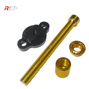 Kit <span class=keywords><strong>de</strong></span> Placa Ajustadora <span class=keywords><strong>de</strong></span> Tensor <span class=keywords><strong>de</strong></span> <span class=keywords><strong>Cadena</strong></span> Trasero <span class=keywords><strong>de</strong></span> Repuesto RSP <span class=keywords><strong>de</strong></span> Aleación <span class=keywords><strong>de</strong></span> Aluminio CNC para Motocicleta <span class=keywords><strong>con</strong></span> Opciones <span class=keywords><strong>de</strong></span> Rosca Amarillo Negro Plata - Product Image 4