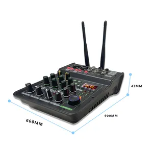 Original Digital SIERRA Multifunctional Audio Mixer amplifier with Bluetooth Connection Wireless Microphone Software Recording
