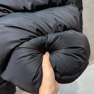 Manteau d'hiver de style classique de haute qualité, coupe-vent, véritable fourrure de loup, parka canadienne pour homme, veste en duvet de canard Wyndham - Product Image 2