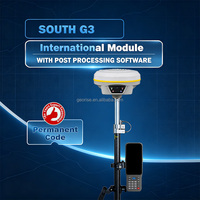 Récepteur RTK haute précision avec 1598 canaux, navigation inertielle IMU intégrée, équipement de relevé GNSS pour la cartographie