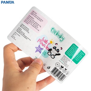Etiqueta Adhesiva de Alta Calidad con Impresión de Logotipo Personalizado, Etiqueta Adhesiva para Polvo de Bebé - Product Image 4