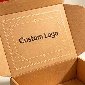 Custom Corrugated Cardboard Paper Folding Mailing Packaging Tear Strip Printed Self Sealing Mailer <b>Shipping</b> Gift <b>Box</b> With Logo - Product Image 2