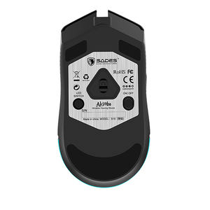 Ratón Inalámbrico para Juegos SADES Akimbo, Innovador, Premium, con Cambio de DPI, Iluminación Personalizable y Agarre Ergonómico - Product Image 5
