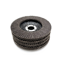 Disco de Láminas de Alúmina Calcinada Dongtai con Respaldo de Fibra de Vidrio 100mm/115mm/125mm, Disco Abrasivo Grano 40-320, OEM ODM OBM