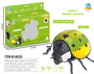 Jouet Coccinelle en Plastique Catarina pour Enfants, Jouet Interactif de Type Animal avec Fonctionnalités Amusantes - Product Image 3