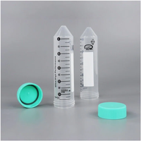 Tubes de Centrifugation Haute Performance 15ml 50ml - Matériau PP Durable, Base Autoportante, Bouchons Bicolores Anti-Fuite