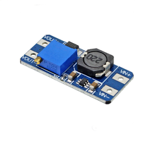 Modul Catu Daya Penguat Konverter DC-DC Step-Up YM-3703 yang Dapat Disesuaikan dengan Input Tegangan Lebar MAX 28V 2A Output