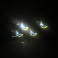 Verres de diffraction 3D arc-en-ciel en papier